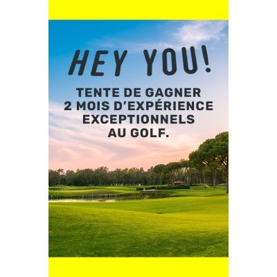 Concours Pack découverte AFGolf 