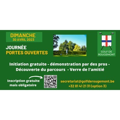 Journée Portes Ouvertes du dimanche 30 avril 2023