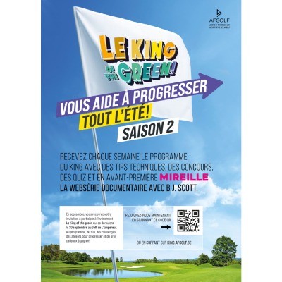 Lancement du King of the Green - 2e édition avec BJ Scott