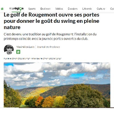 Découvrez l'article réalisé par les Éditions l'Avenir à l'occasion des portes ouvertes de ce dimanche 30 avril 2023